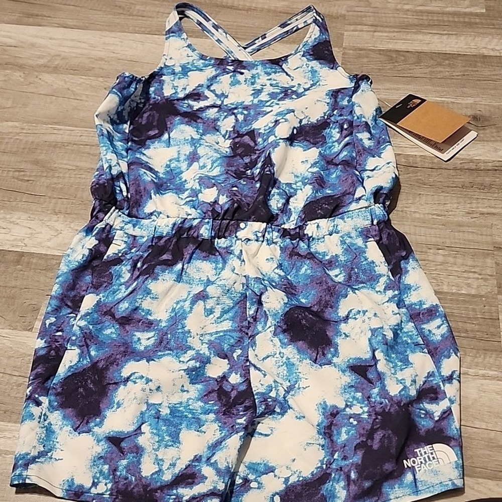 Girls NORTH FACE romper-‎ size L (14/16)